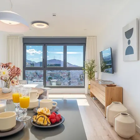 Apartment Xpce Urban Skyline - Parking Free Malaga